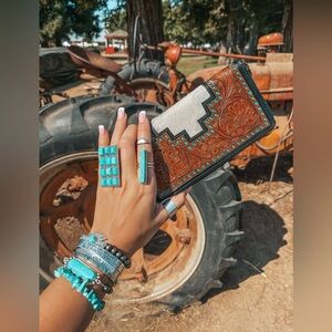 Zippered wallet - brand new